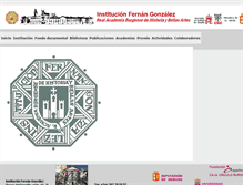Tablet Screenshot of fernangonzalez.org